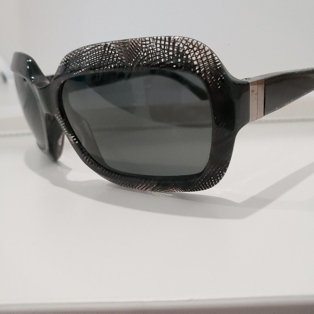 Chanel 5155 c.1153/3F Black Lace New Sunglasses - Picture 6 of 10